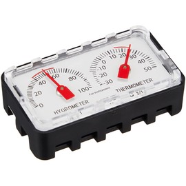 AAZV GRUS GRS104I Precision Temperature and Hygrometer for Tabletop Musical Instruments, Made in Japan
