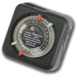 Kichler 15557BK Outdoor Enclosure Timer