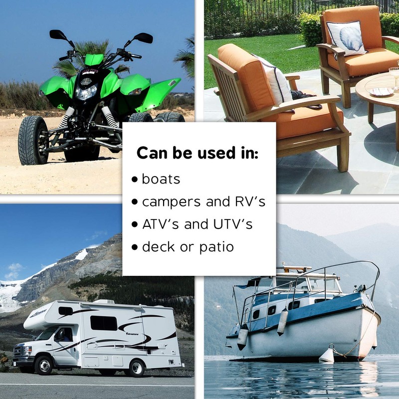 KLEARSTAND Marine Drink Caddy, Double Cup Holder, Acrylic Capped ABS