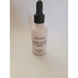 TAN-LUXE SUPER GLOW  HYALURONIC SELF-TAN SERUM  SUNSCREEN SPF 30  GRADUAL NWOB!