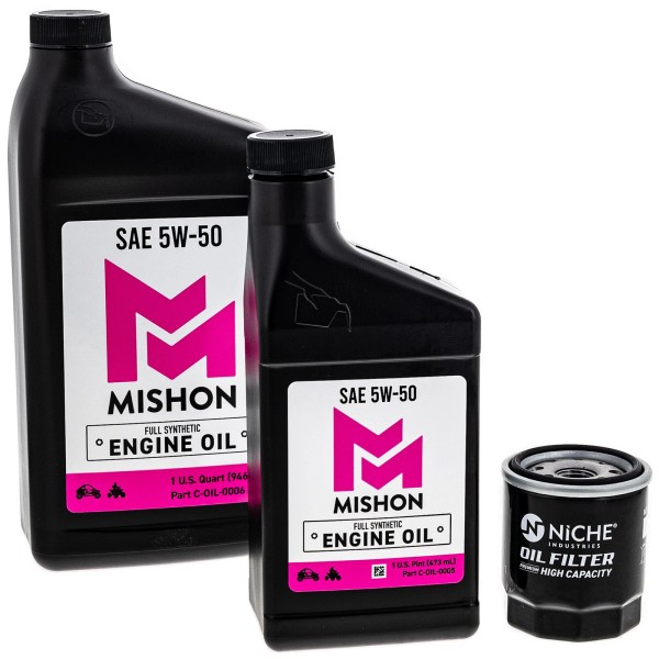 MISHON Engine Oil Change Kit for Polaris RZR 200 Ranger