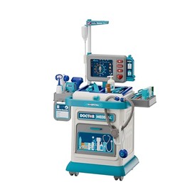 AuroTops Doctor Kit for Toddlers 3-5, 26 Pcs Doctor Play Set for Kids Ages 3-8,Role Play Toy Medical Cart Doctor Toys Educational Toys for Boys & Girls Birthday Gifts