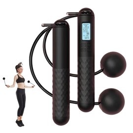 Cordless Skipping Rope with Counter Skipping Rope Without Rope Speed Rope Adjustable Intelligent Skipping Rope Adult Fitness Rope Skipping Rope Skipping Rope Fitness Accessories