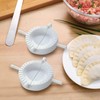 5Pcs Dumpling Molds, 1Pc Stuffing Spoon, Kitchen Cooking Mold, Manual