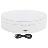 3 Speeds Electric Rotating Display Stand 360 Degree Turntable Jewelry