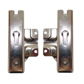 Place4parts Compatible Pair of Integrated Fridge Freezer Hinges for Bosch Neff Siemens 41.5 3306 5.0 & 3307 5.0