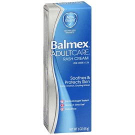 Balmex Adult Advantage Zinc Oxide 11.3% B Protected Skin Relief Cream 3 OZ