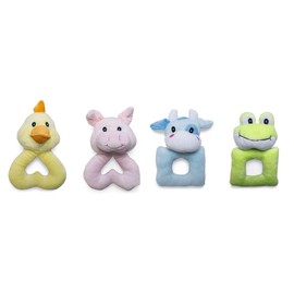 Karlie Peluche Cachorros Rana, Pato, Cerdo, Vaca 14 Cm