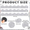 Fuyoooo 49 ft Magnetic Borders for Classroom Glitter Bulletin Board
