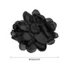 PATIKIL Rose Flower Hair Clips, Fabric Brooch Pins for Women