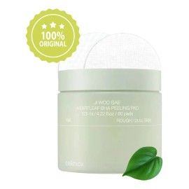 Almohadillas Celimax Ji Woo Gae Heartleaf Bha Peeling Pad Normal Noche