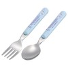 Skater SFR1-A Sanrio Cinnamoroll, Mashugummy Spoon and Fork Set, Cutlery,