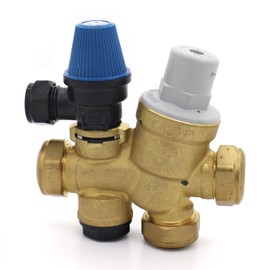 Caleffi 3/6 bar 533201/533112 CST Combined PRV and Cold Fill monobloc Manifold Assembly F0001223
