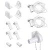 2 Kit Roller Blind Holder Window 17 mm Fittings Replacement