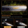 Nartoup For Yamaha YZF-R6 YZF-R1 White H7 LED Motorcycle Headlight