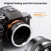 K&F Concept Lens Mount Adapter EOS-NEX IV IV Manual Focus