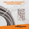 BFO 8AN 20FT Fuel Line Kits Fittings E85 PTFE Steel