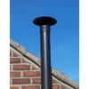 FOXY METAL FABRICATION CHIMNEY CAP,RAIN CAP,CHIMNEY COWL TO FIT 4''/100MM