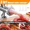 3 in 1 Meat Grinder Manual Mincer for Home Use