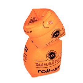 wumio Arm Ring, Arm Float, 1 Pair (2 Pieces) Set, Orange, For Children and Adults, Arm Float, Pool, Ocean, Leisure, Swimming, Assistant, Exercise, Arm Helper, Lightweight, Compact