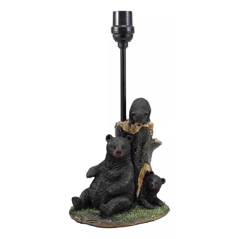 Ebros Gift Adorable Black Bear With Cubs Hide And Seek