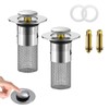 2 Pop Up Sink Plugs, Bathtub Plugs, Sink Plugs, Drain