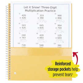 Five Star Spiral Notebooks, 1 Subject, Wide Ruled Paper, 100 Sheets, 10-1/2" x 8", Teal, Lime, Gray, 3 Pack (73057)