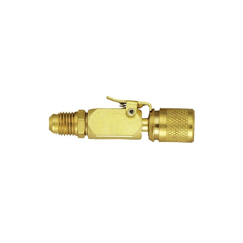 Imperial Tool 16C Kiwk-Coupler Adapter Straight Coupler 45 Degree Flare,