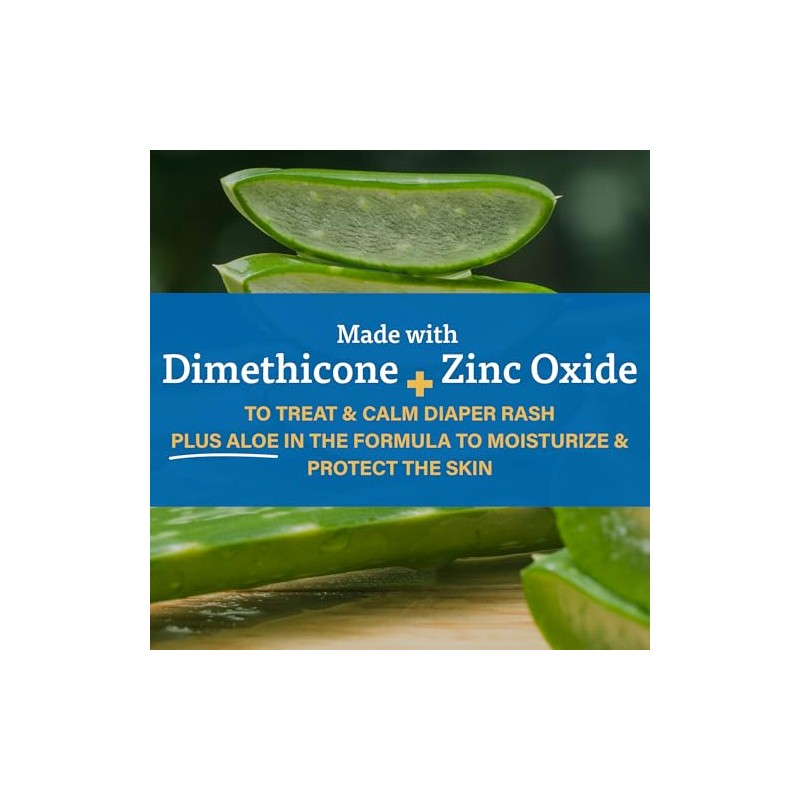 A+D A&D Zinc Oxide Diaper Cream, 4 OZ (113 g)