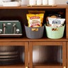 MiraFure 12-Pack Plastic Storage Baskets, Stackable & Nestable Organizer Bins