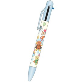 Sunstar Stationery Anpanman Multicolor Ballpoint Pen, 3 Colors, Anpanman Smile Plus, Perhaps 6280010E
