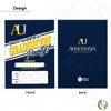 Desert Cactus Augustana University (SD) Graduation Party Invitations Vikings 5x7