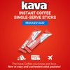 Kava Low Acid Instant Coffee Single Serve Stick Packets, 20