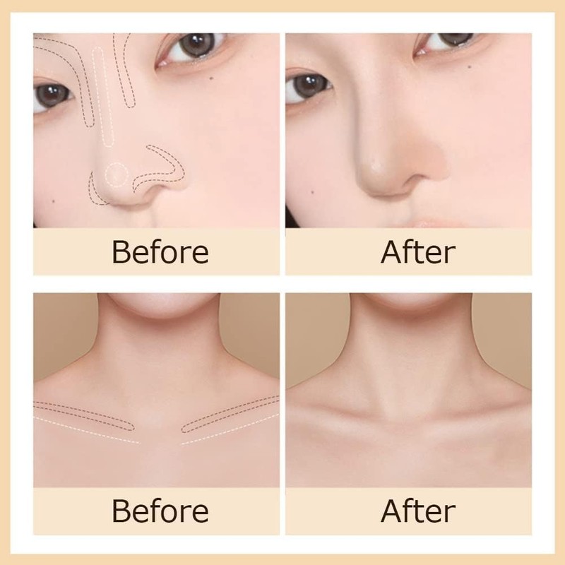 LIANGNISHI Natural Makeup Dual Purpose Stick [Matte Shadow & Highlight]