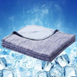 LUXEAR Cooling Blanket for Hot Sleepers Night Sweats Queen Size Cool Summer B...