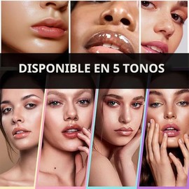 Unyoke Aceite hidratante para el cuidado de los labios, aceite de labios teñido para el cuidado de los labios y labios secos, evita que se agrieten se