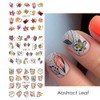 Fall Nail Art Stickers, Autumn Nail Art Water Decals Transfer