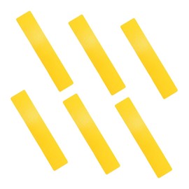 SUPVOX 6pcs Non-Slip Sports Court Markers Durable Training Signs for Tennis Soccer Basketball Lightweight Rectangular Floor Dots for Gym Class and Agility Drills