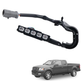 Keyless Entry Wired Keypad Door Lock Actuator Compatible with Ford F150 2004-2008, Fit for Lincoln Mark LT 2006-2008 Front Left Driver Side Outer Black Exterior Replace# 4L3Z-14A626-AAA 4L3Z14A626AAA