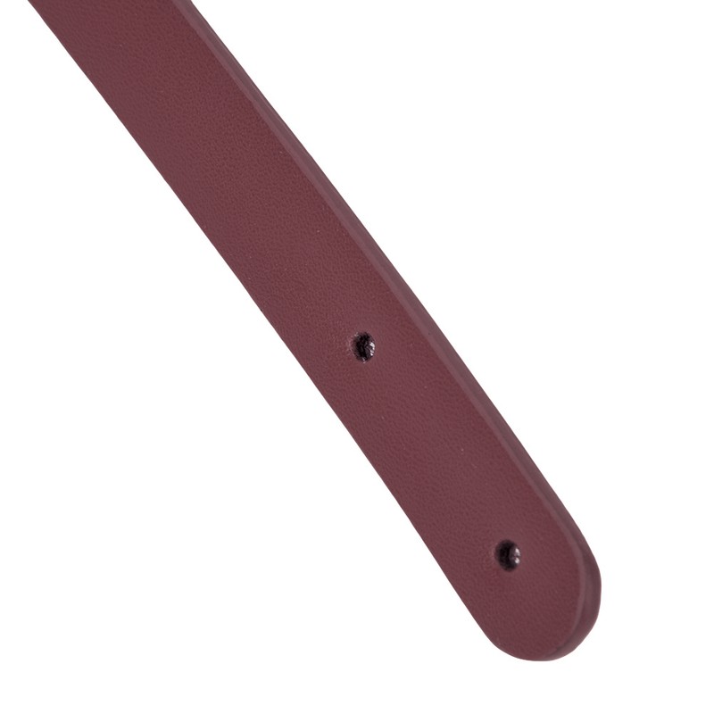 2PCS 65cm Handmade Leather Bag Handles with Rivets DIY Patchwork