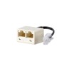 METZ CONNECT Adaptor UAE WE8(4) to 2 x RJ45 -