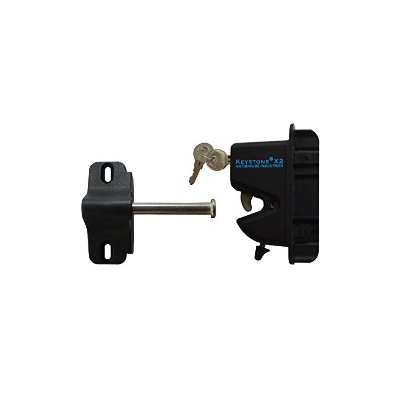 Nationwide Industries Black Nylon Polymer Keystone X2 External One Sided