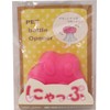 Kurihara Kogyo Nippu Pink Plastic Bottle Opener 2.0 x 1.9