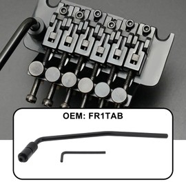 Briny River 6 mm Tremolo Arm Bar FR1TAB Compatible with Floyd Rose 1000 Series Black