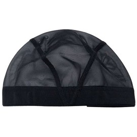 AQA (e-kyu-e-) Mesh Swim Cap Black Medium KP – 1935 0103