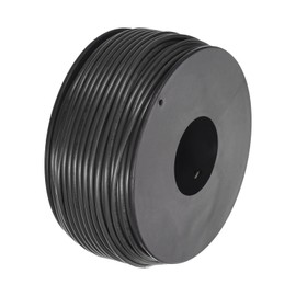 QUARKZMAN 20AWG Wire 20 Gauge Stranded PVC Connection Wire, Electric Wire UL1007 Coil Tinned Copper Wire 30 m / 100 ft Black for Internal Connection Wire, Marine