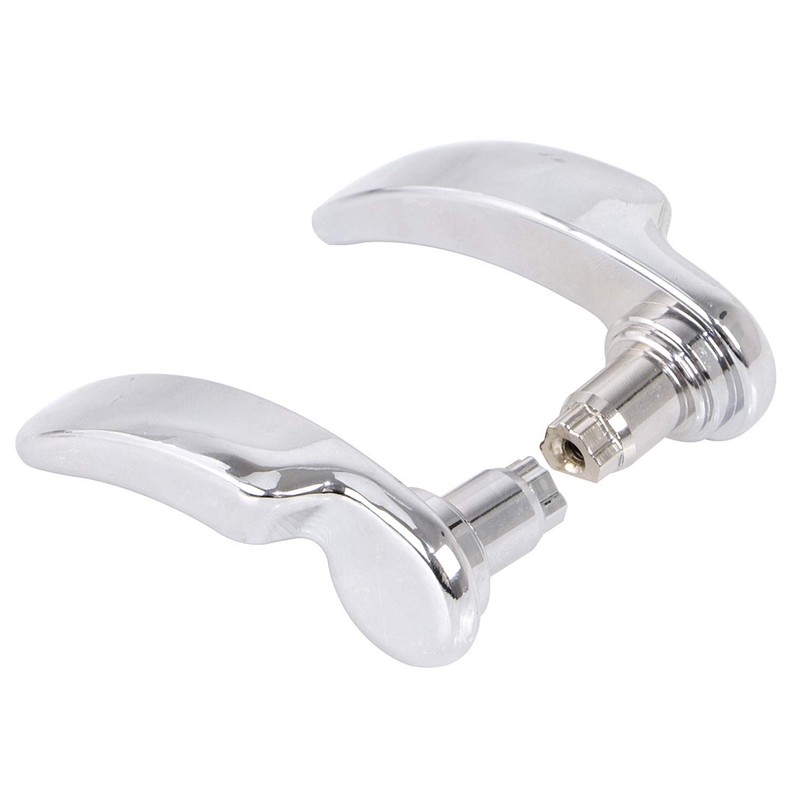 XMMT Chrome Saddlebag Latch Lid Lifter Handle Lever for Harley
