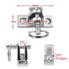 Rolasm Bimini Deck Hinge with Pin and Ring 90°Deck Hinge