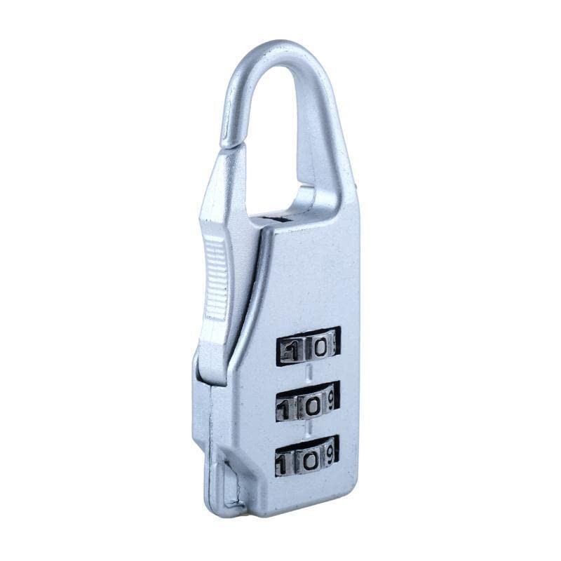 2PCS 3 Digit Combination Password Lock Security Lock Travel Lock