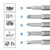 Buaak 5 Piece Specially Shaped Screwdriver Set, Special Bit Set,